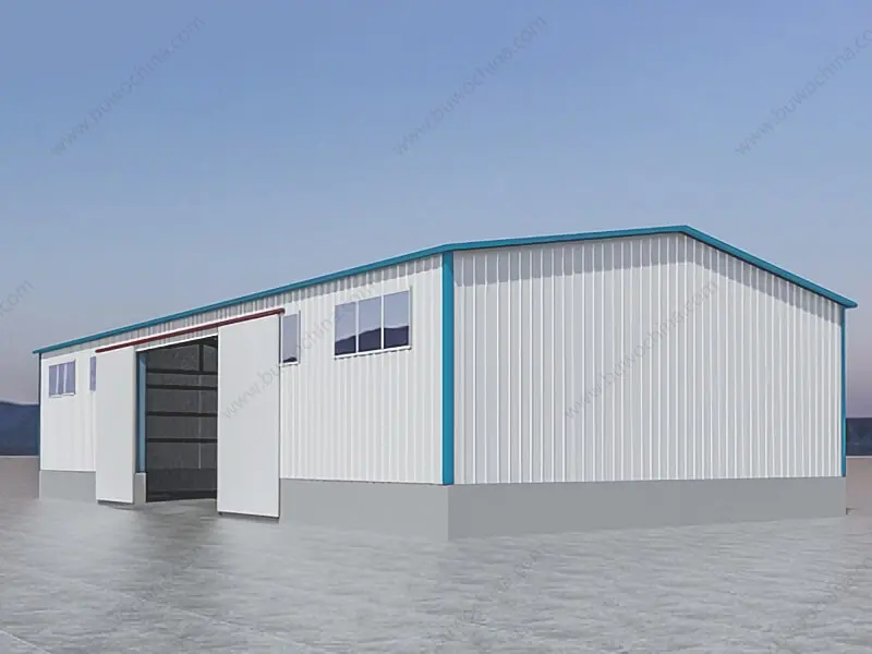 Steel warehouse buildings